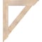 Ekena Millwork Traditional Traditional Smooth Bracket, Douglas Fir, 5 1/2"W x 38"D x 44"H BKT06X38X44TRA01SDF - alternate 3